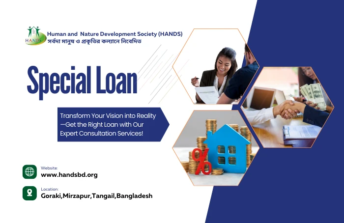 Special Loan Service by hands